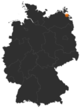 Deutschlandkarte: Wo ist Brünzow