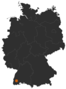 Deutschlandkarte: Wo ist Buchenbach