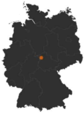 Deutschlandkarte: Wo ist Büttstedt
