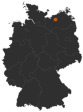 Deutschlandkarte: Wo ist Bützow