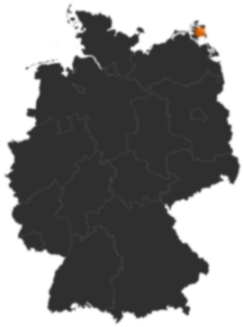 Deutschlandkarte: Wo ist Buschvitz