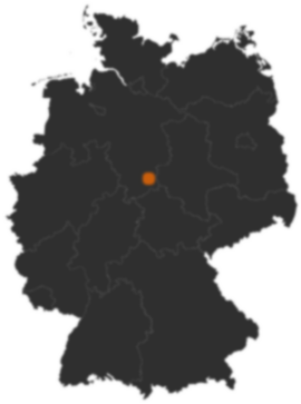 Deutschlandkarte: Wo ist Clausthal-Zellerfeld