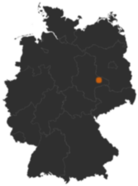 Deutschlandkarte: Wo ist Coswig (Anhalt)