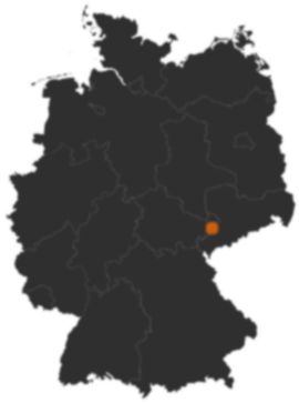 Deutschlandkarte: Wo ist Crimmitschau