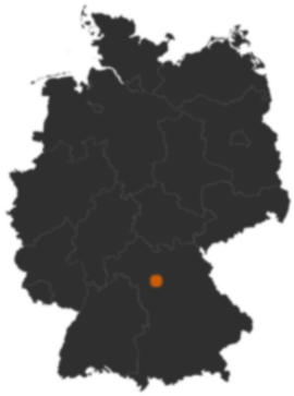 Deutschlandkarte: Wo ist Dachsbach