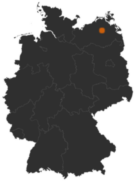 Deutschlandkarte: Wo ist Dargun