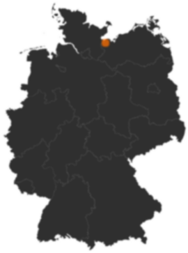 Deutschlandkarte: Wo ist Dassow