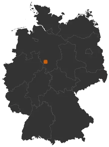 Dielmissen auf der Kreiskarte