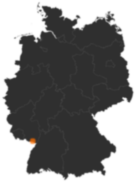 Deutschlandkarte: Wo ist Dörrenbach