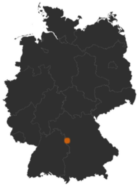 Deutschlandkarte: Wo ist Dombühl