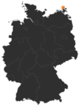 Deutschlandkarte: Wo ist Dranske