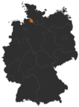 Deutschlandkarte: Wo ist Drochtersen