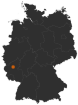 Deutschlandkarte: Wo ist Dünfus