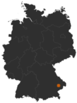 Deutschlandkarte: Wo ist Eichendorf