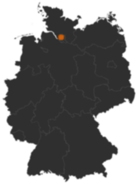 Deutschlandkarte: Wo ist Ellerbek