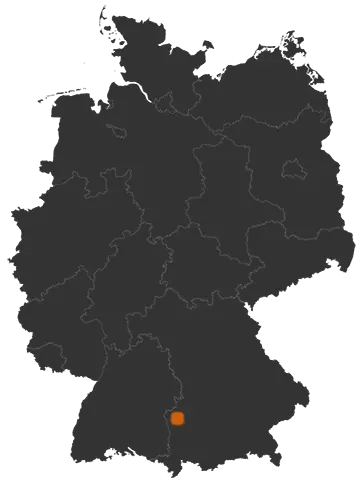 Ellzee auf der Kreiskarte