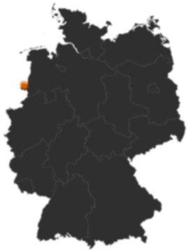 Deutschlandkarte: Wo ist Emlichheim