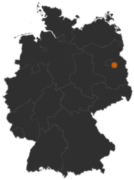 Deutschlandkarte: Wo ist Erkner