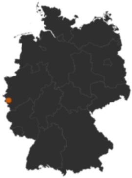Deutschlandkarte: Wo ist Eschweiler