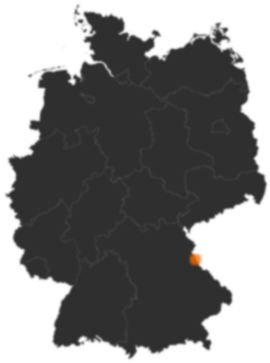 Deutschlandkarte: Wo ist Eslarn