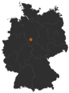 Deutschlandkarte: Wo ist Freden (Leine)