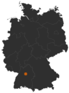 Deutschlandkarte: Wo ist Freiberg am Neckar