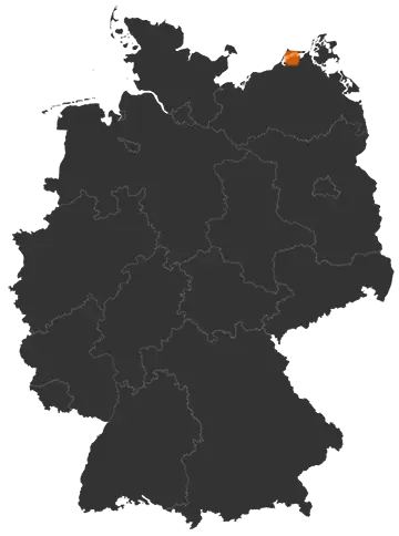 Fuhlendorf auf der Kreiskarte