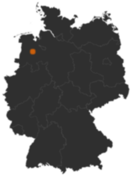 Deutschlandkarte: Wo ist Garrel