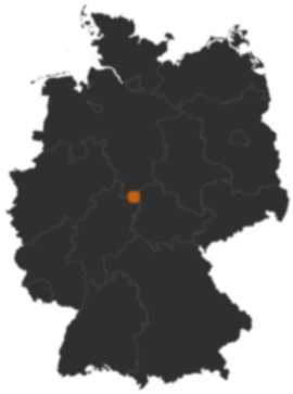 Deutschlandkarte: Wo ist Gerbershausen