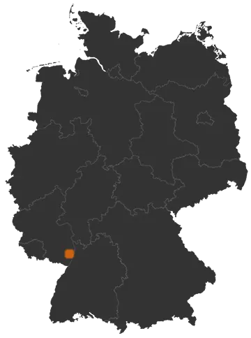 Gommersheim auf der Kreiskarte