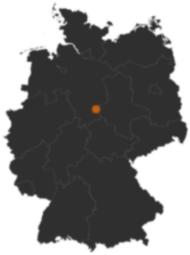 Deutschlandkarte: Wo ist Goslar?