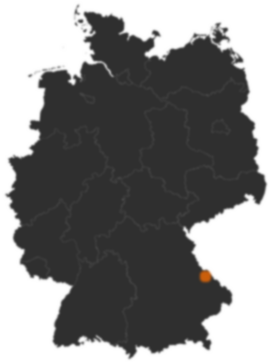 Deutschlandkarte: Wo ist Grafenwiesen