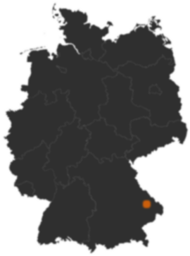 Deutschlandkarte: Wo ist Grafling