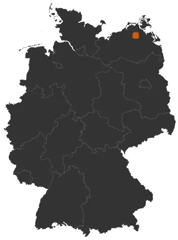 Gransebieth auf der Kreiskarte