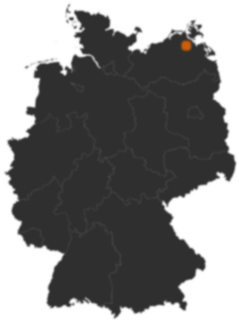 Deutschlandkarte: Wo ist Grimmen