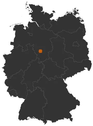 Gronau (Leine) auf der Kreiskarte