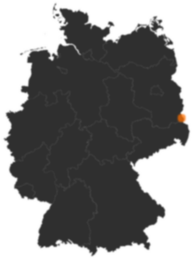Deutschlandkarte: Wo ist Groß Schacksdorf-Simmersdorf