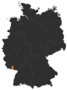 Deutschlandkarte: Wo ist Großbundenbach