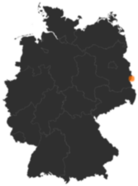 Deutschlandkarte: Wo ist Guben
