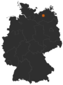 Deutschlandkarte: Wo ist Güstrow