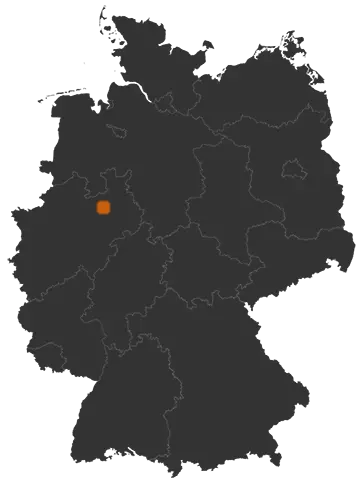 Karte: Wo liegt Gütersloh?