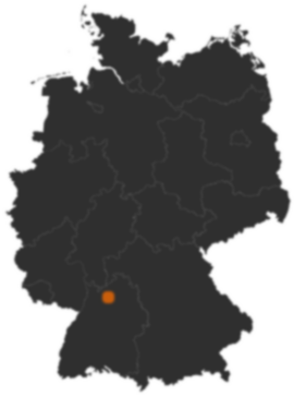 Deutschlandkarte: Wo ist Gundelsheim