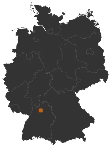 Deutschlandkarte: Wo ist Gundelsheim