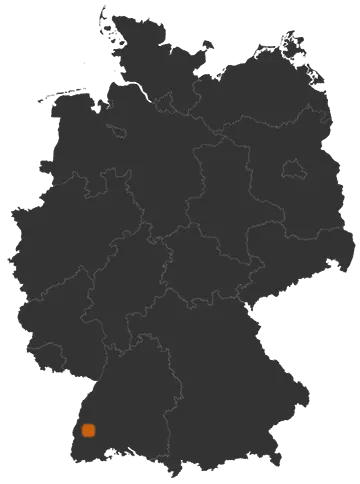 Deutschlandkarte: Wo ist Gutach im Breisgau