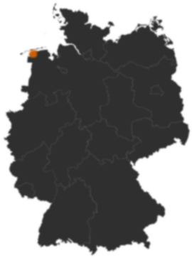 Deutschlandkarte: Wo ist Hage