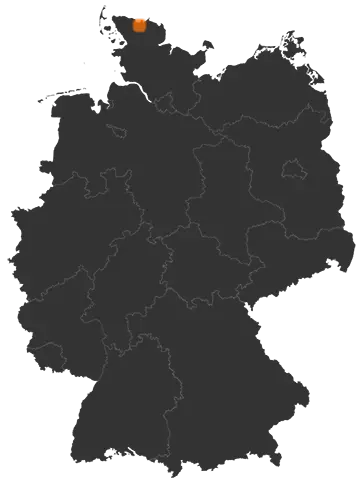 Deutschlandkarte: Wo ist Handewitt