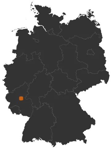 Deutschlandkarte: Wo ist Hasselbach