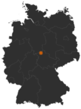 Deutschlandkarte: Wo ist Haynrode