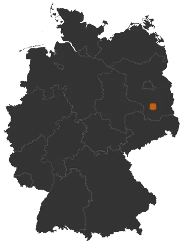 Deutschlandkarte: Wo ist Heideblick