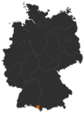 Deutschlandkarte: Wo ist Heimenkirch